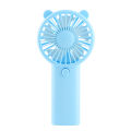 Mini Portable USB Rechargeable Hand Held Air Conditioner Cooler Fan Cute Pet Ear Portable Small Fan Mini Simple Handheld Fan Cute Cartoon Portable Air Cooler for Boys Girls Summer Gifts Cooling Fan for Outdoor Public Places Office Mini Fan. 