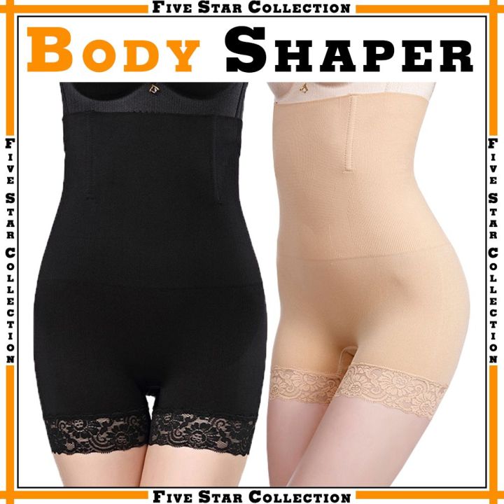 Women Shapewear Tummy Control Seamless Half Body Shaper Slimming Bodysuit Bamboo Body Shaper
