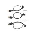USB Data Cable Android Micro Type-c Phone Charging Cable Line for DJI Osmo Mobile 3 Gimbal Camera Accessories. 