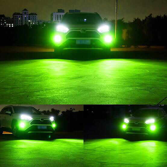 Lime Green Fog Lights | H11