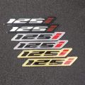 Honda Click 125i Emblem For Motorcycle Logo Black Gold Silver 3D Quality 2Pcs. 