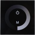 LED Controller Dimmer Change Brightness Touch Panel Dimmer Wall Switch Controller LED Light Strip DC 12V-24V(Black),Single Color Touch Panel, touch panel Dimmer Wall Switch Controller LED Light. 