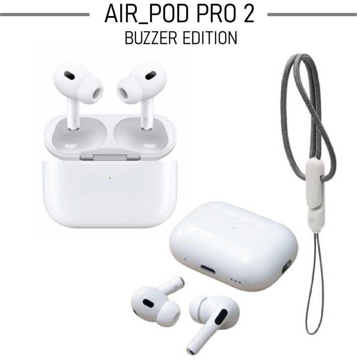 Airpods_Pro2 Buzzer 2nd Generation Wirless Earbuds Active Noise ...
