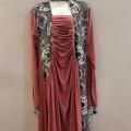 Beautiful Jersey Abaya with Pleats. 