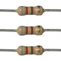 Pack Of 25 - Carbon Resistors 820 Ohm Resistance - 1/4W. 