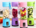Juicer Portable Outdoor Juicing Cup Home Mini Cordless Crushed Ice Machine Usb Charging Fruit Vegetable Blender (random Color). 