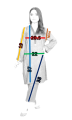 tie dye stitched linen 2 piece suit for girls and women dress for girls. 