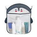 Baby Bath Toys For Kids Storage Bag Bathroom Mesh Bag Duck Shark Strong Suction Cups Net Summer Bathtub Water Game Toy Organizer. 