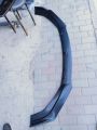 Front Bumper Splitter For KIA Sportage (Black). 