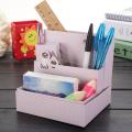 Paper Board Storage Box Desk Decor Makeup Cosmetic Stationery Organizer Case DIY. 