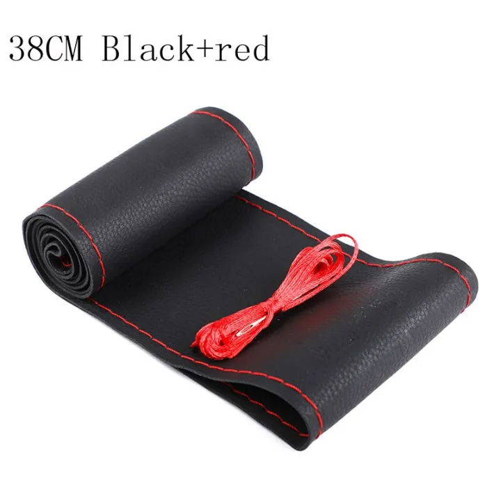 Car%20Steering%20Wheel%20Cover%20Fashion%20Sport%20Hand%20Stitches%20Soft%20Anti%20slip%20_%20Car%20steering%20cover%20With%20Theard%20-%20Image%202