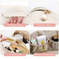 Makeup Storage Bag | Makeup Brushes Bag & Toiletries Organizers with Full of Storage | Cosmetic Brush Kit | Make Up Bags Pouch with Zipper for Travelling | Multipurpose Traveling Cosmetic Bags for Women. 
