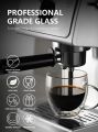 Echou Double Wall Mug 350ml High Quality a Thermal shock Borosilicate Mug for Coffee Tea. 