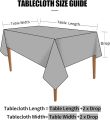 Dining Table Cover for 6 & 8 Seater Rectangle (60 x 90) | (60 x 102) Dining Table Cloth | Dining Table Cover  | Dining Table Cover Sheet. 