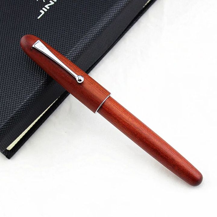 【shenggangshangmao001】Jinhao Wooden Fountain #6 Size F/M Optional Office school