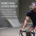 Plastic Transparent Cycling Masks Anti-Splash And Anti-Droplet Isolation Masks Full Face Shield Masks. 
