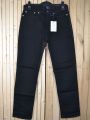 Jeans For Mens Export Leftover Black Straight Fit Mens Stretchable High Quality Denim  Black Jeans. 