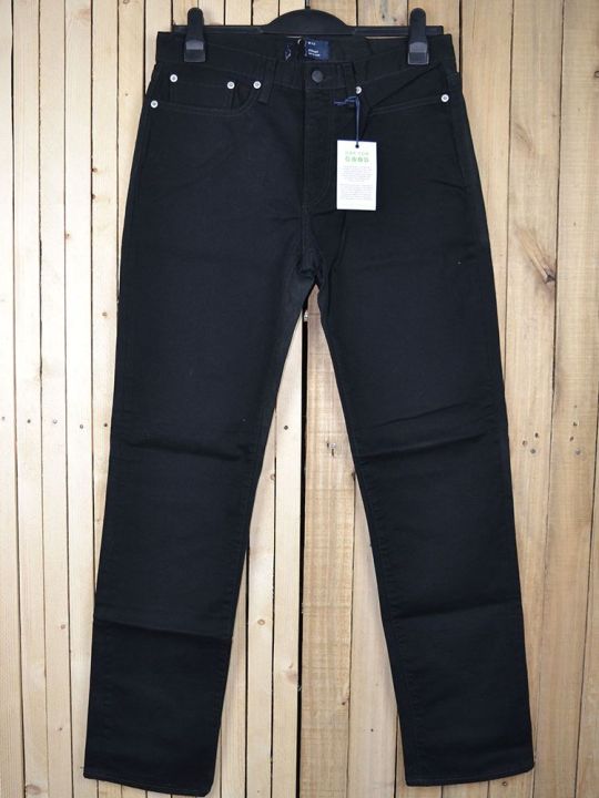Jeans For Mens Export Leftover Black Straight Fit Mens Stretchable High Quality Denim  Black Jeans