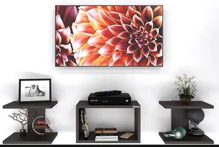 Led tv shelf Wall mounted Lcd racks Wall Mounted Media Console Floating TV Shelf Tv entertainment unit Floating tv rack