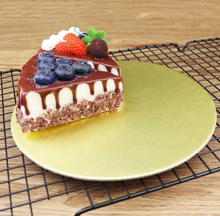 Silver Round Cake Board - 6 Pieces - 9 Inches