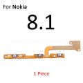 Mute Switch Power Key For Nokia 7 6.1 Plus 8 8.1 7.1 7.2 6.2 6 2017 2018 ON OFF Volume Button Control Flex Cable Repair Parts. 