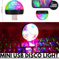 SMAR CORNER Portable Mini USB Disco Light Rotating with Voice Sensor | Magic Ball RGB LED Light Lamp | Home Party Stage Light | Universal for Laptops, Power banks, Mobile Chargers & Other USB supported ports. 