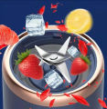 Rechargeable Juicer Blender With Shaker Bottle R. 