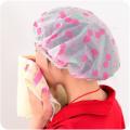 Shower Cap Cute Fashion Wave Point Bath Waterproof Shower Hat Dot Bath Hair Cover Hat Cap Gift. 