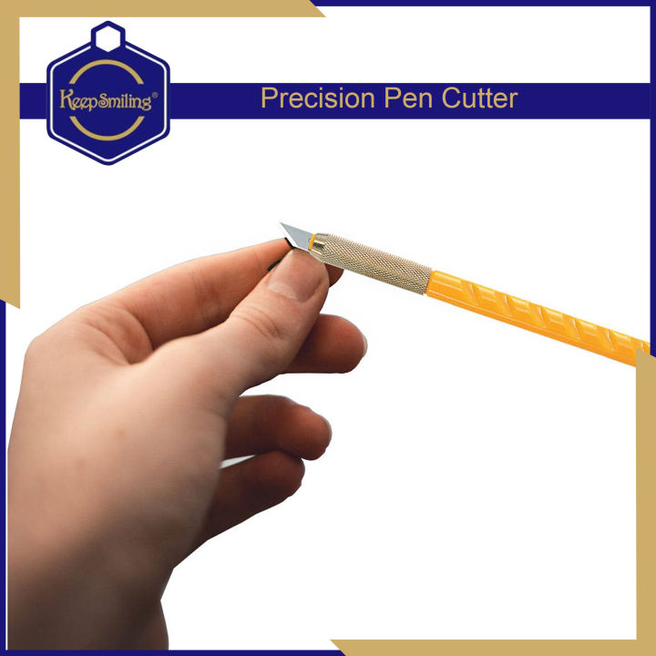 Keep%20Smiling-%20Precision%20Cutter%20Pen%20Type%20Paper%20Cutter%20with%2010%20Blades%20%20x-acto%20knife%20for%20Artists%20pen%20knife%20knives%20Plastic%20Handle%20knives%20Metal%20Precision%20Paper%20Cutting%20Cutter%20Art%20Tool%20For%20Craft%20Set%20Model%20Making%20Carving%20Scoring%20Pen%20Type%20-%20Image%202