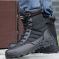 Men's Delta Military Tactical Boots High Quality Waterproof Non-Slip Outdoor Travel Shoes Black Sneakers for Men Hiking Shoes. 