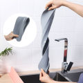 Kitchen Sink Protector Strong Suction Cup Kitchen Sink Splash Guard Oil-proof Water Deflector for Kitchen Sink Water Deflector. 
