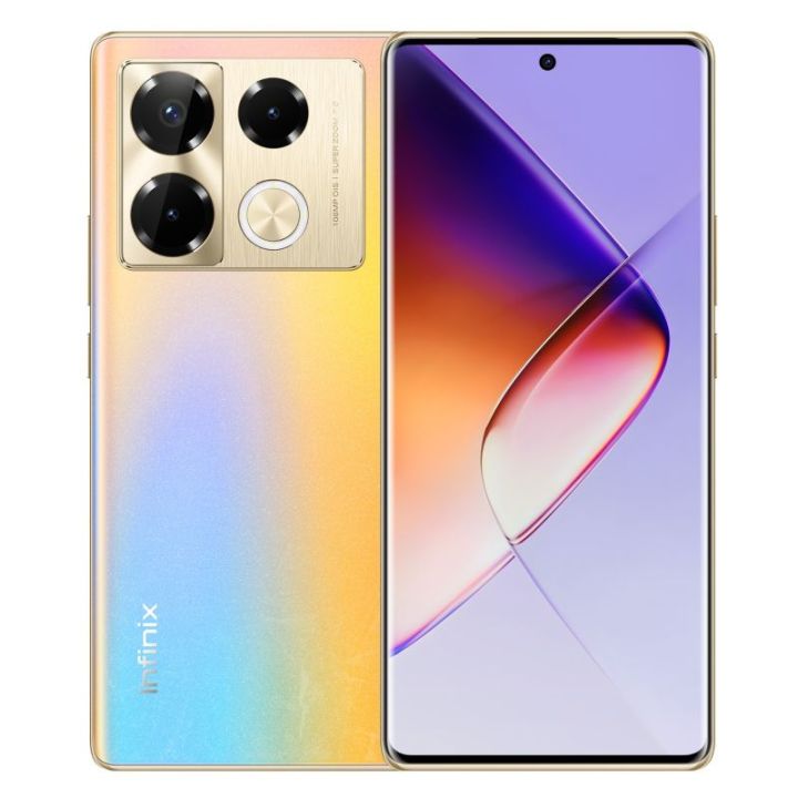 Infinix Note 40 Pro - 6.78 Inches 3D-Curved Display - 12GB RAM 256GB ROM - 108MP Rear Camera - 32MP Front Camera - Dual SIM -  5000mAh (TYP) Battery