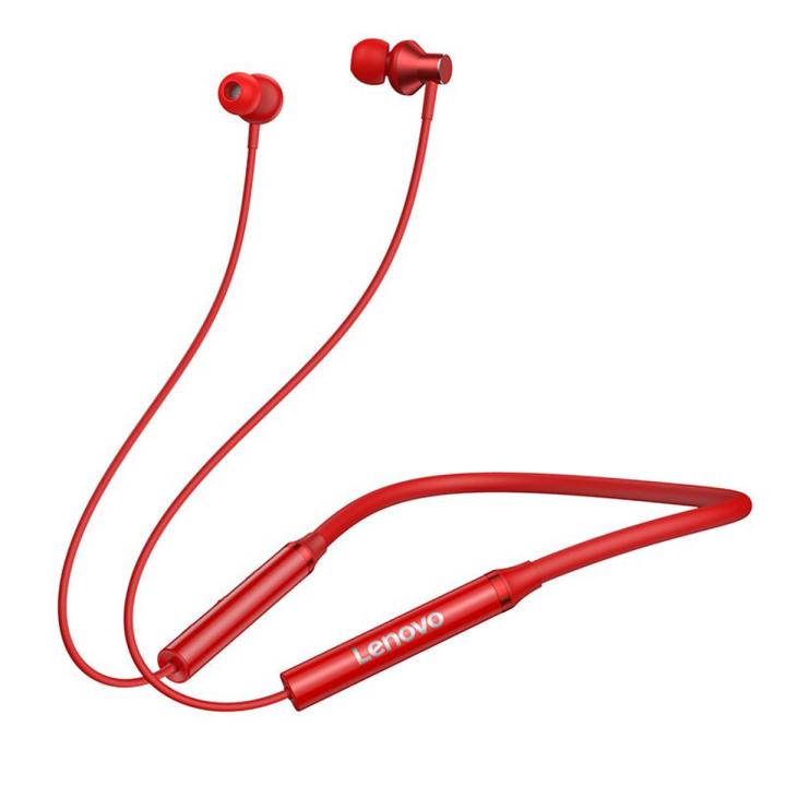 Lenovo HE05X (HE05 Pro) Neckband Sports Bluetooth 5.0 In-Ear Earphone True Wireless Earbuds Headphone Handfree IPX5 Long Battery Headset with mic earpieces Auido TWS Earpods