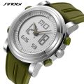 SINOBI Men's Digital Wrist Watch Men Chronograph Watches Waterproof Geneva Quartz Sports Running Watch Clock Relogio Masculino. 
