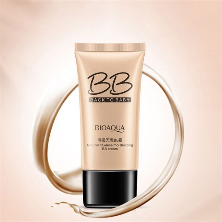 BIOAQUA%20Natural%20Flawless%20Moisturizing%20BB%20Cream%20Back%20To%20Baby%20Whitening%20BB%20&%20CC%20Cream%20Foundation%20Makeup%20Base%20Concealer%2040g%20-%20Image%203