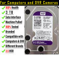 3 TB Computer Hard Drive - Computer Hard Disk 3TB System Pulled Mixed Brands Hard Disk 100% Health PC Hard Drive 3TB - Slim Hard Drive 3000 GB Latest High Speed Data Storage Hard Disk for Computer / PC / DVI Recorders. 