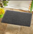 PVC Anti-Slip Coil Door Mat - Soft, Comfortable, Easy to Clean, Medium Size 48cm x 68cm. 