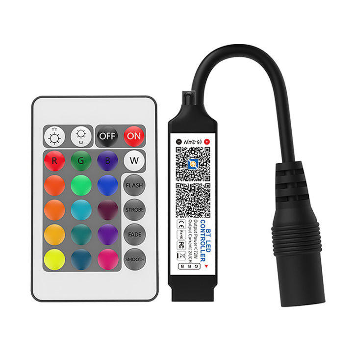 Innovative Mini Bluetooth Compatible Controller LED Light Strip Time ...