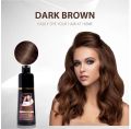 Chris's New Collagen 10 in1 Dark Brown Hair Color Shampoo Ginger & Argan Oil - 200ml. 