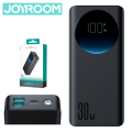 30W Power Bank 30000mAh（With USB to Type-C Cable 0.25m-Black）3 USB charging ports gives fast charging experience to iPhone Samsung Xiaomi Infinix Tecno Oppo Vivo Oneplus Realme Redmi And Other All Android JOYROOM JR-PBF03. 