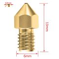 30 Pieces Mk8 Nozzle 0.4Mm  Nozzles Extruder Pt ad For  Makeot City Cr-10(1Pc Plastic Box). 