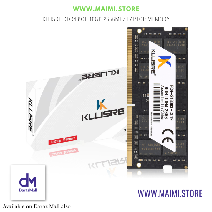Maimi Store DDR4 16GB 2666Mhz Ram Sodimm Laptop Memory Support Notebook