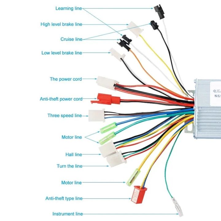 36-48V%20350W%20BLDC%20Brushless%20Controller/Ebike%20Intelligent%20High-end%20Controller%20for%20Electric%20Bicycle/Scooter/%20Motor%20Controller%20Power%20Supply%20-%20Image%207