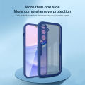 For Samsung Galaxy A15 5G 4G Double-Sided Case 360 Protective Case for Samsung A15 Galaxy a15 Solid Color Phone Back Cover. 