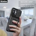 Phone case For OPPO Reno 11F Back cover Hard Armor Shockproof Camera Protection Bracket Navigation Holder Ring cover for For OPPO Reno11 F 5G Cover cases. 