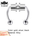 Nose Clip Wear-resistant Magnetic Horseshoe Nose Ring. 