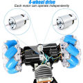 Gesture Sensing RC Stunt Twist Car Double Flip for Boys Girls Kids Toy with Light & Music, 4WD Off Road Vehicle Truck Toys Double Sided 360° Rotating 2.4GHz Remote Control Watch Car Twister 4 Wheel Hand Sensor Move Cars Chargeable. 