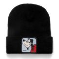 High Quality Brand Anime Cartoon Beanie Cotton Casual Beanies for Men Women Warm Knitted Winter Hat Fashion Solid Unisex Cap. 