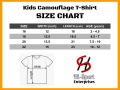 Kids Commando T Shirt with Markhor logo Army camouflage DRI-FIT Cotton T Shirt Round Neck High Quality Commando T-Shirt FOR BOYS AND GIRLS BOTH. 