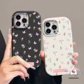 Vintage Art Small Flower Butterfly Phone Case Compatible for IPhone 7Plus 15 14 13 11 12 Pro Max 7 8 Plus XR XS Max X 8Plus Cartoon Fresh Floret Luxury Plating Metal Lens Soft Cover. 